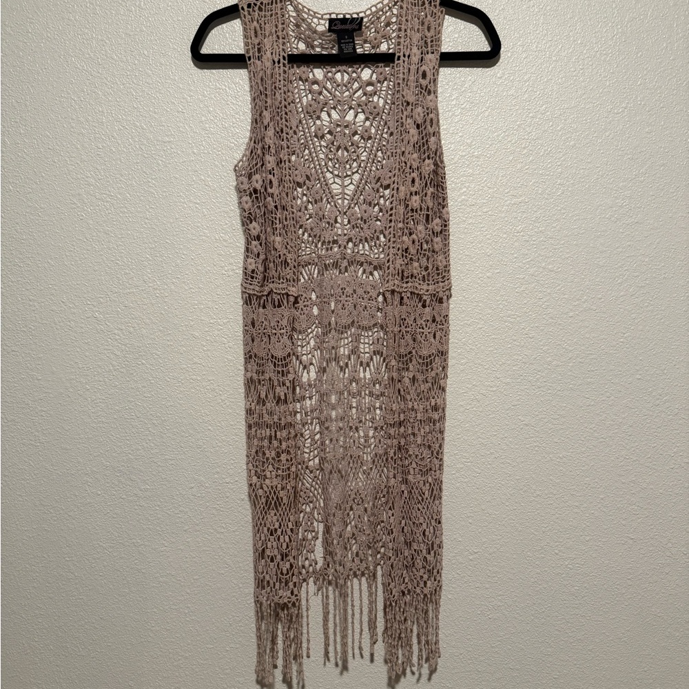 Lace Knit duster